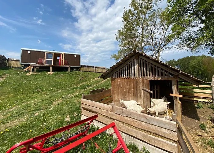 Maringotka Na Samote Na Kozi Farme *